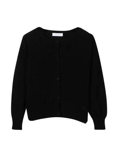 Monnalisa Kids' Black Cardigan Girl