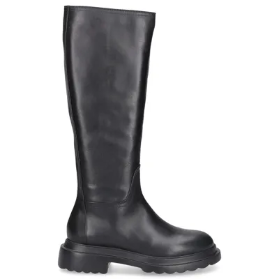 Pomme D'or Schuhe  Stiefel Schwarz 2974 Kalbsleder In Black