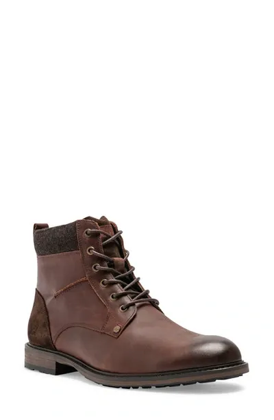 Rodd & Gunn Dunedin Military Boot In Chocolate Wash In Multi