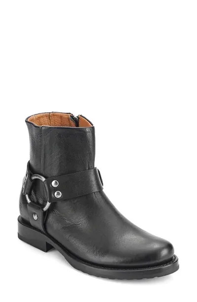 Frye Veronica Harness Moto Bootie In Black