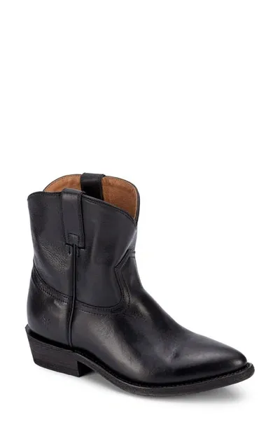 Frye Billy Western Bootie In Black