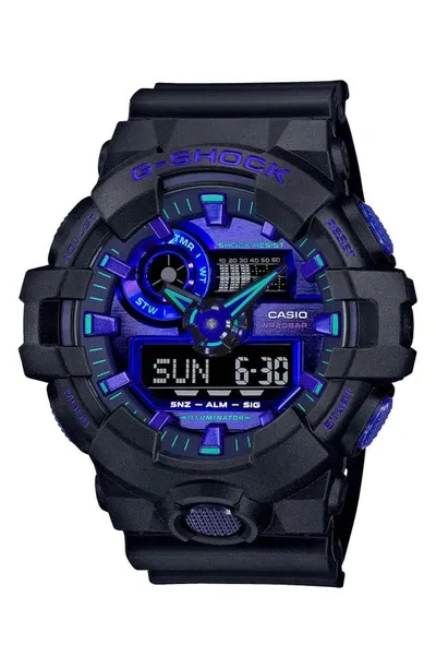 G-shock Digital Watch, 57.5mm In Black