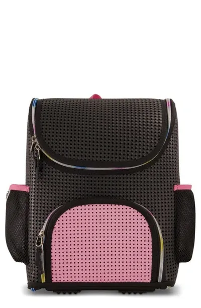 Light+nine Kids' Rainbow Student Backpack In Pink