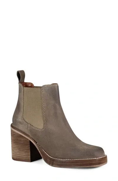 Diba True Ser Eeta Platform Chelsea Boot In Grey