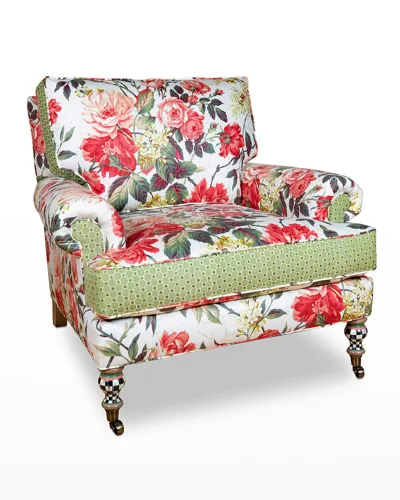 Mackenzie-childs Really Rosy Armchair