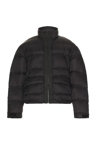 C2h4 Black Loom Down Jacket