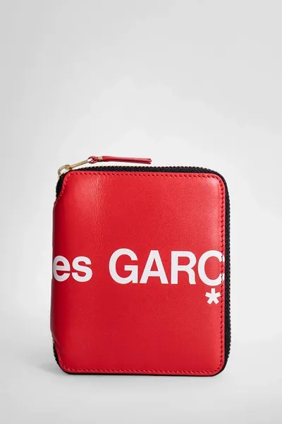 Comme Des Garçons Unisex Red Wallets & Cardholders