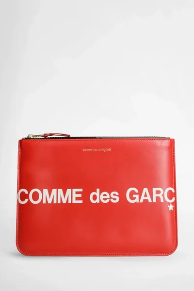 Comme Des Garçons Unisex Red Wallets & Cardholders