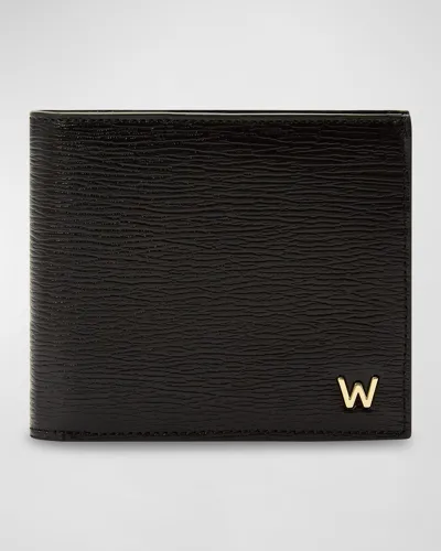 Wolf Men's W Billfold In Black