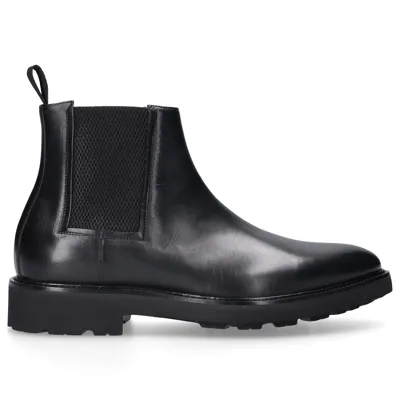 Budapester Schuhe Chelsea Boots 14196 Kalbsleder In Black