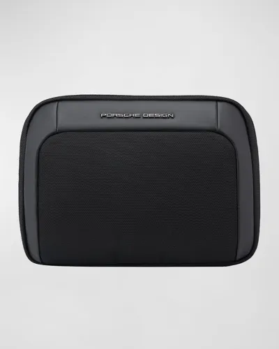 Porsche Design Roadster Nylon Washbag, Large In Black