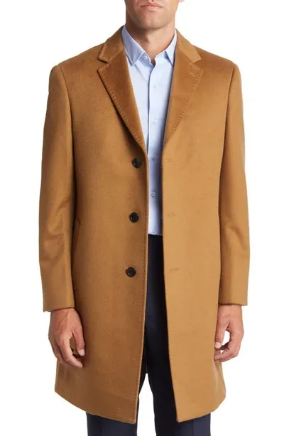 Cardinal Of Canada Pierre Cashmere Coat In Vicuna