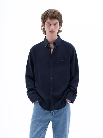 Filippa K Zachary Shirt In Blue