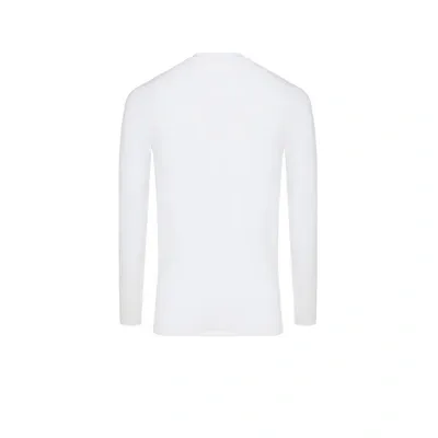 Tom Ford Round-neck Henley T-shirt In White