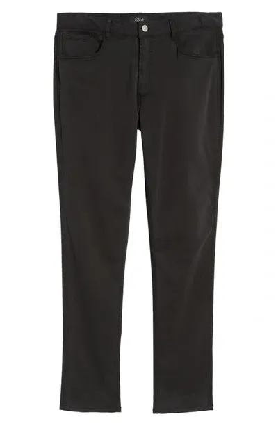 Rails Lewis Five-pocket Straight Leg Pants In Washed Black