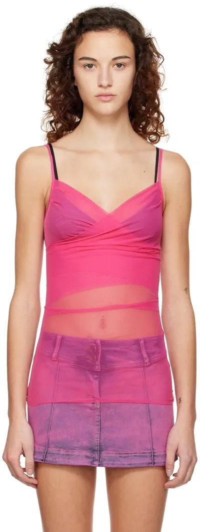 Gimaguas Ssense Exclusive Pink Laura Tank Top