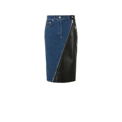 Moschino Denim Skirts In Blue