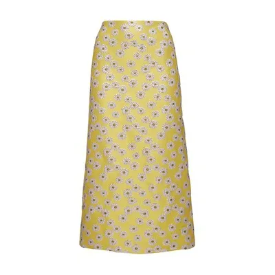 La Doublej Pencil Skirt In Margarita