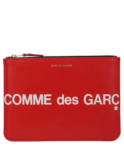 Comme Des Garçons Pouch In Red