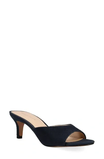 Pelle Moda Balin Kitten Heel Sandal In Midnight