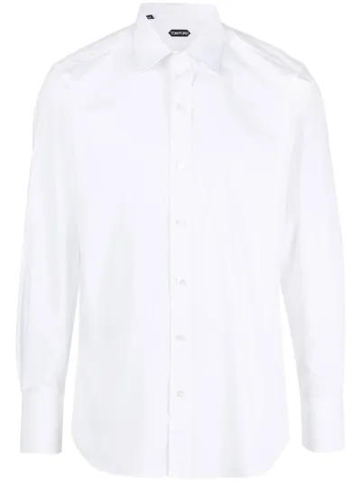 Tom Ford Cotton Shirt In White