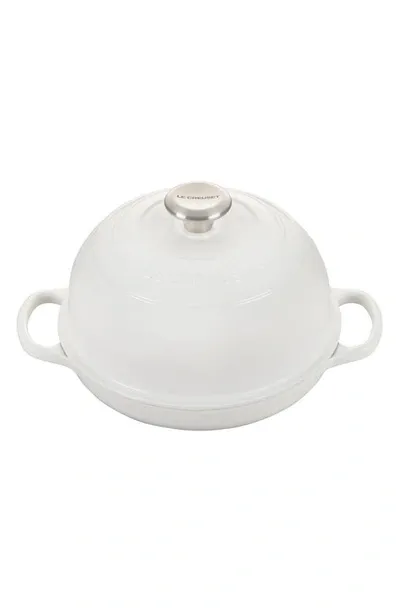 Le Creuset Enameled Cast Iron Bread Oven In White