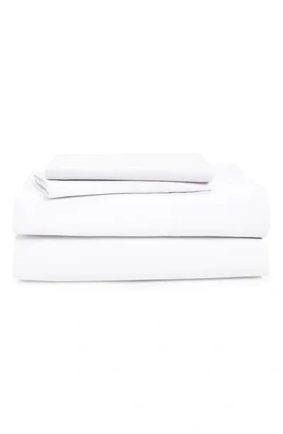 Parachute Percale Sheet Set In White