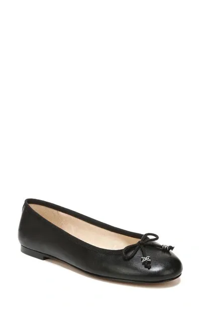 Sam Edelman Felicia Luxe Flat In Black