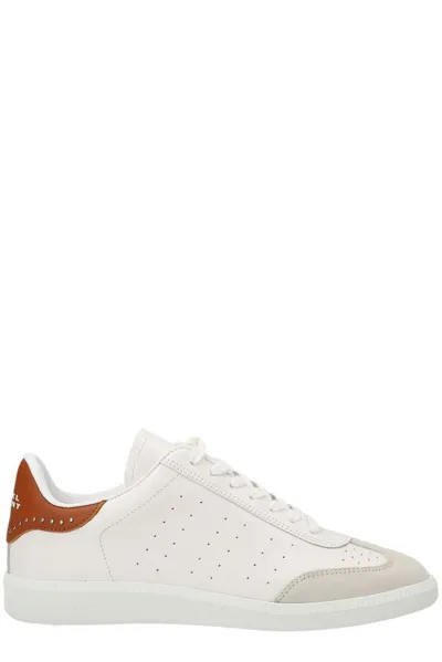 Isabel Marant Logo Detailed Lace In White