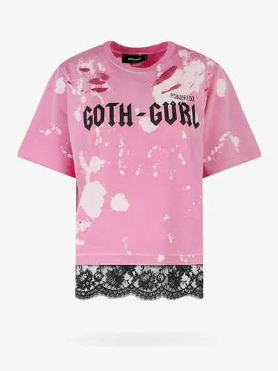 Dsquared2 T-shirt In Pink