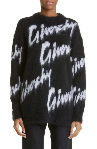 Givenchy Signature Sweater In Black White