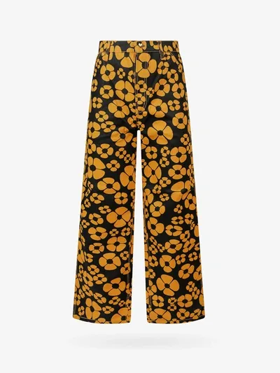 Marni X Carhartt Wip Trouser In Yellow