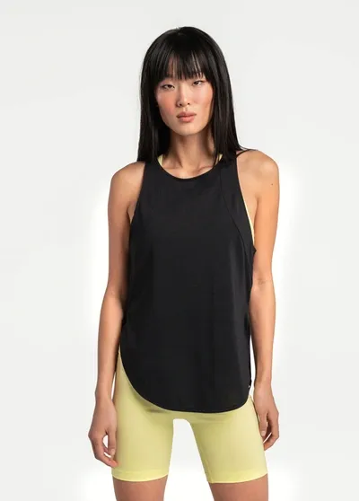 Lole Performance Wool Tank Top In Black Beauty