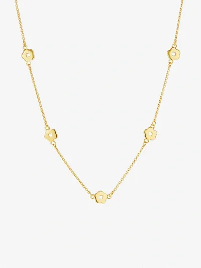 Ana Luisa Flower Station Necklace In Gold