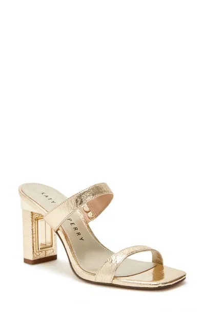 Katy Perry The Hollow Heel Sandal In Gold