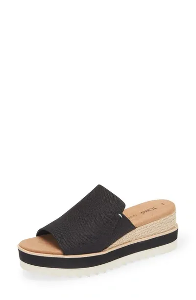 Toms Diana Mule Sandal In Black