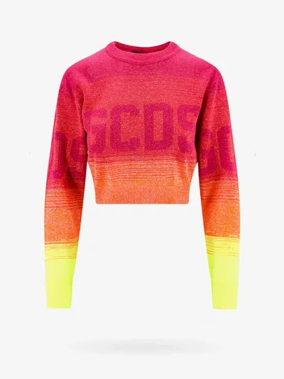 Gcds Sweater In Fuchsia,multicolor