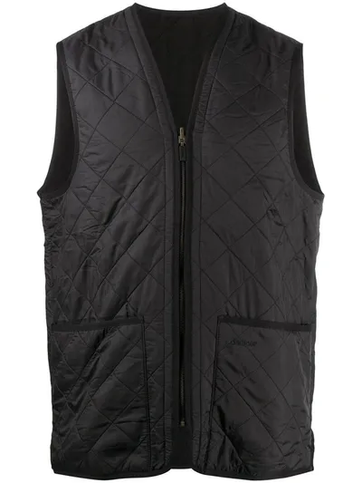 Barbour Zipped Gilet In Green