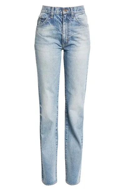 Nili Lotan Mitchell Straight-leg Jeans In White