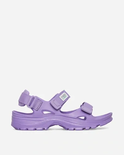 Suicoke Wake Injection Sandals In Purple