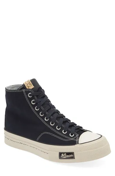 Visvim Skagway Hi-top Sneakers In Black