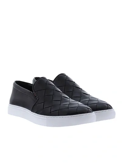 Robert Graham Erosion Slip On Sneaker In Black