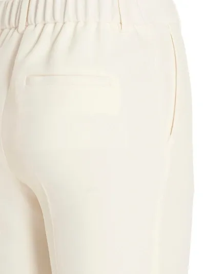 Alberto Biani Cigarette-style Pants In White