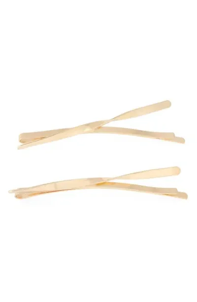 Tasha 2-pack Hair Pins In Gold