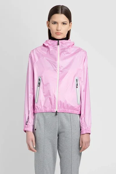 Moncler Crozet Bomber Jacket In Pink