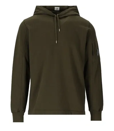 Cp Company X Clarks Light Fleece Military Green Hoodie