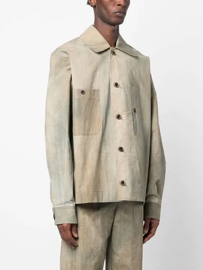 Uma Wang Juror Jacket In Uw200 Tan