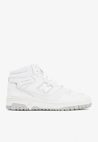 New Balance 650 High-top Sneakers In White