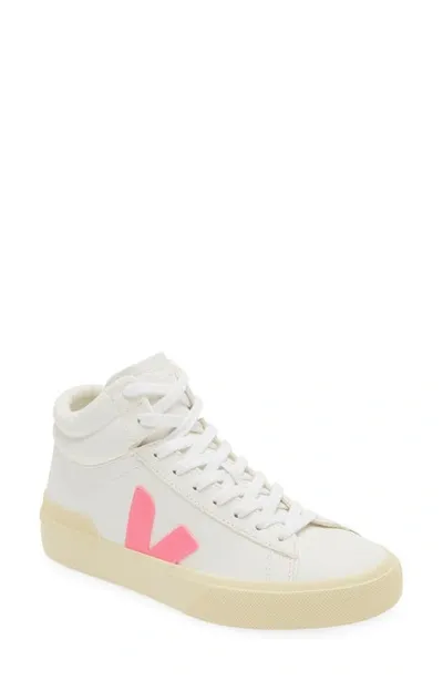 Veja Minotaur High-top Sneakers In White