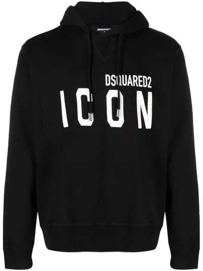 Dsquared2 Sweatshirt With Logo In Black